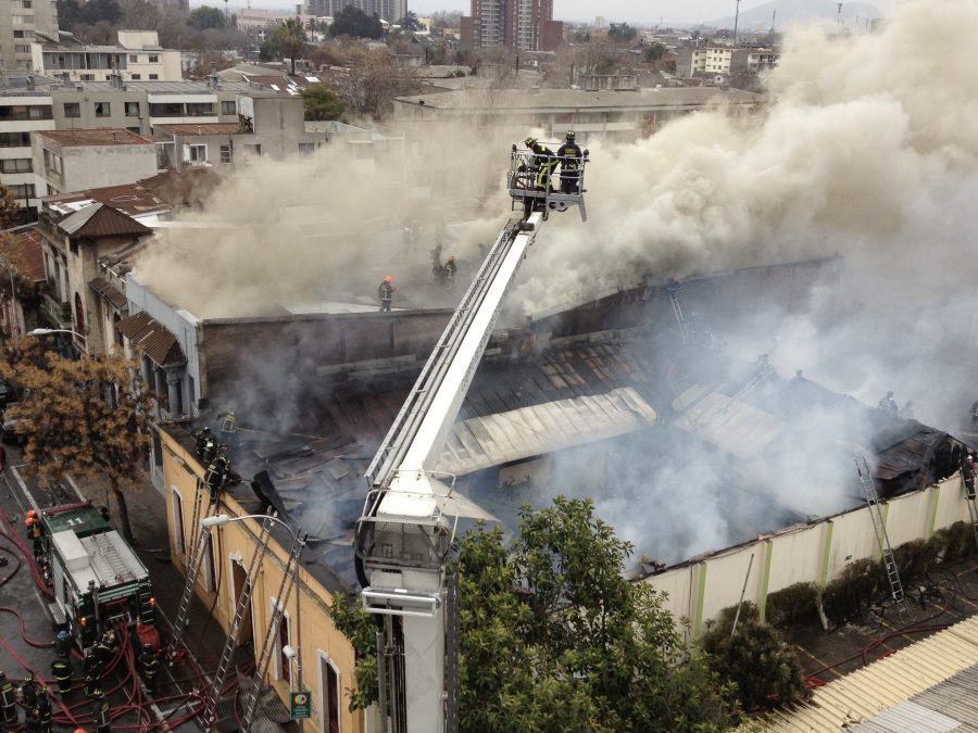 Michel De L'Herbe sobre incendios