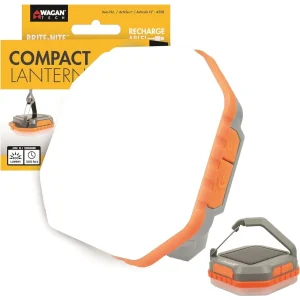 Linterna Compacta Recargable/solar/led de Wagan Tech